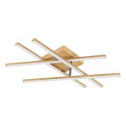 STROPNO STENSKA LED SVETILKA LASANA1 500X500 mm 24W 3000K V DVEH BARVAH