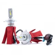 H4 LED KOMPLET SIJALK ZA GLAVNE LUČI 24W 4000 Lm 6000K 12/24V PHILIPS ZES DIODE  OCTOPUS HLAJENJE