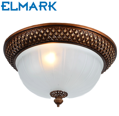 klasična-stropna-svetilka-plafonjera-barva-stari-baker-e27