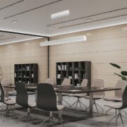 VISEČA LED SVETILKA 1200 mm 40W 3000K DO 6000K SAMSUNG DIODE BELA ALI ČRNA