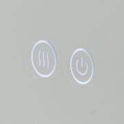 KOPALNIŠKO OGLEDALO Z TOUCH LED SVETILKO FOCUS fi 1000 mm 30W 3000K DO 6000K IP44