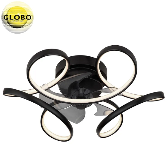 STROPNI VENTILATOR Z LED SVETILKO LORIS 40W 3000K DO 6500K STROPNI VENTILATOR Z LED SVETILKO LORIS 40W 3000K DO 6500K