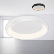 STROPNA LED SVETILKA BELLA fi 480 mm 36W 3000K DO 6500K BELA ALI ČRNA