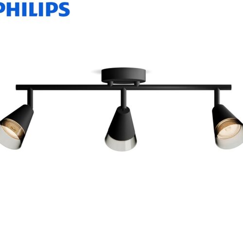 enojni-philips-reflektor-gu10-črni-spot