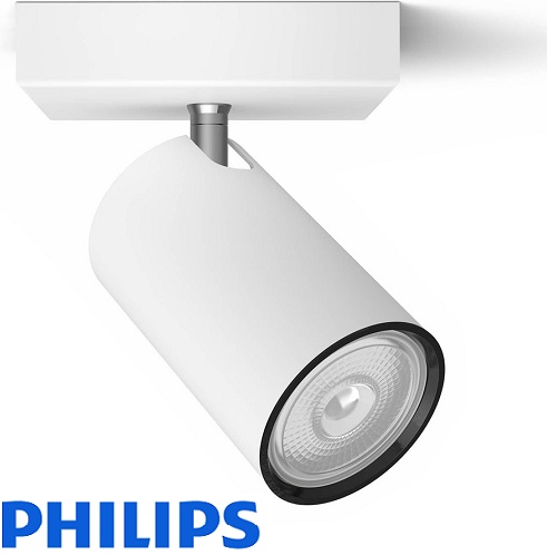 enojni-reflektor-gu10-philips-beli