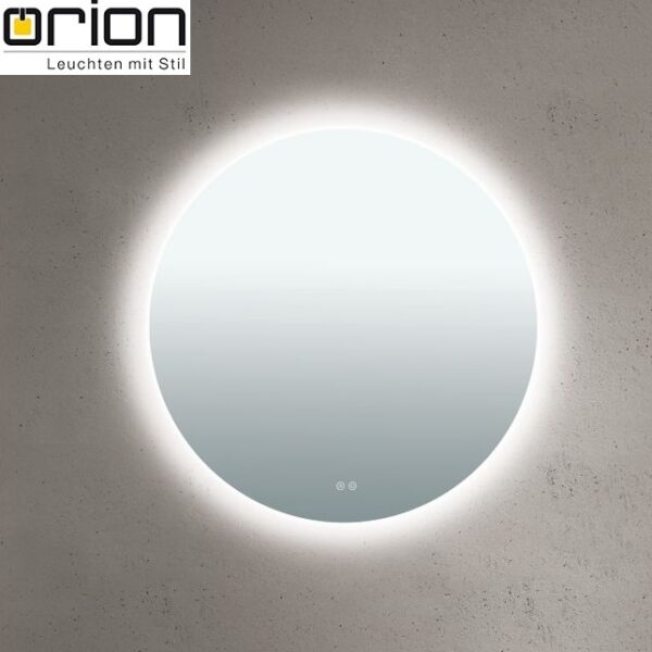 KOPALNIŠKO OGLEDALO Z TOUCH LED SVETILKO FOCUS fi 1000 mm 30W 3000K DO 6000K IP44