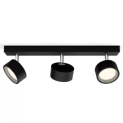 LED SVETILKA BRACIA 3X5,5W 2700K BELA ALI ČRNA