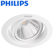 ZATEMNILNA VGRADNA LED SVETILKA POMERON fi 90 mm 7W BELA ALI ČRNA