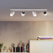 REFLEKTOR KOSIPO 4XGU10 BELI ALI ČRNI