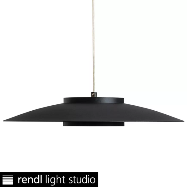 ZATEMNILNA VISEČA SVETILKA SFERA fi 350 mm 15W+9W 3000K BELA ALI ČRNA