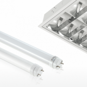 NADGRADNA SVETILKA Z LED CEVMI LENA-V 2X9W 630X330 mm