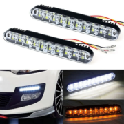 DNEVNE LED LUČI HD005 2X5,2W S FUNKCIJO SMEROKAZA