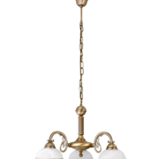 LESTENEC TROJNI FLOSSI E27 3X40W BRONASTI