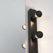SVETILKA ZA OGLEDALO MIRROR REGULA 450 mm E14 3X40W IP44 V DVEH BARVAH