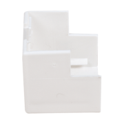 PAREPETNI KANAL 100X60 mm S POKROVOM 2 METRA BELI