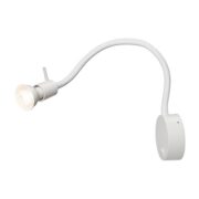 BRALNA LED SVETILKA S STIKALOM DIO FLEX PLATE GU10 50W KROM V TREH BARVAH