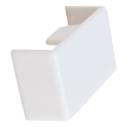 PAREPETNI KANAL 100X60 mm S POKROVOM 2 METRA BELI