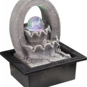 DEKORATIVNA RGB SVETILKA Z VODOMETOM ALBERT 255 mm 0,5W