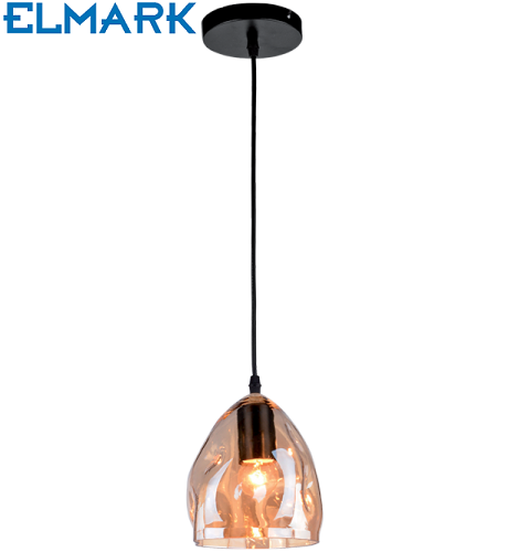 viseča-retro-svetilka-jantarno-steklo