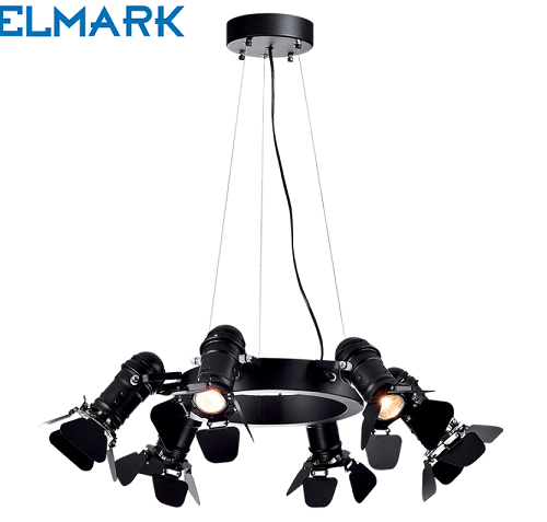 retro vintage viseči reflkektor