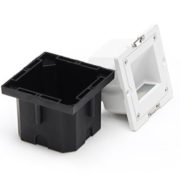 VGRADNA LED SVETILKA STEP 100X100 mm 1W 3000K V TREH BARVAH IP65