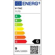 E14 LED SIJALKA 9W 2700K