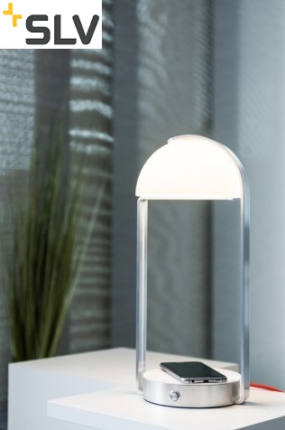 NAMIZNA TOUCH ZATEMNILNA LED SVETILKA BRENDA Z BREZŽIČNIM POLNILCEM MOBILNIH TELEFONOV 400 mm 5,4W 3000K NAMIZNA TOUCH ZATEMNILNA LED SVETILKA BRENDA Z BREZŽIČNIM POLNILCEM MOBILNIH TELEFONOV 400 mm 5,4W 3000K