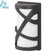 ZUNANJA STENSKA SVETILKA DURANGO E27 40W IP54 ANTRACITNA ALI RJAVA