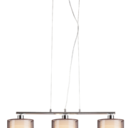 VISEČA TEKSTILNA SVETILKA ANASTASIA 800 mm E27 3X60W