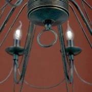 KLASIČNI LESTENEC LU1531/12 fi 950 mm 12XE14 ANTIK