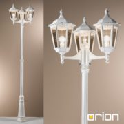 TROJNI VRTNI STEBER PUCHBERG 2550 mm E27 3X100W IP43