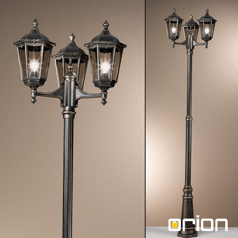 klasični-vrtni-ulični-trojni-steber-kandelaber-orion-črni