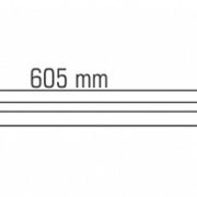 PODELEMENTNA LED SVETILKA LS410-10 605 mm 10W 4200K