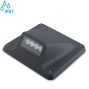 LED SVETILKA REXEL 182X182 mm 4,3W 3000K IP67