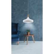 VISEČA SVETILKA SABINAR fi 400 mm E27 60W ČRNA, SREBRNA ALI BELA