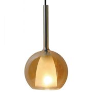 VISEČA SVETILKA fi 180 mm E27 60W AMBER ALI SIVA