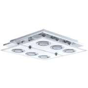 STROPNA LED SVETILKA CABO 340X340 mm GU10 6X3W 3000K