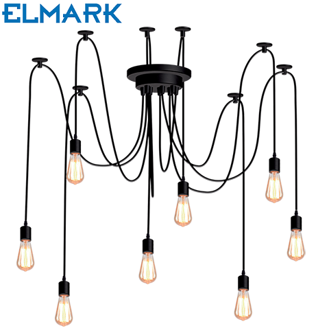 VISEČA SVETILKA BLOOM fi 900 mm 8XE27 VISEČA SVETILKA BLOOM fi 900 mm 8XE27