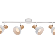 SVETILKA ADDY E14 4X40W BELA ALI ČRNA