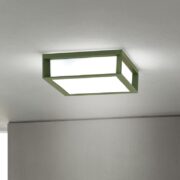 ZUNANJA STENSKO STROPNA SVETILKA HENRY 260X260 mm E27 2X20W IP44 V ŠTIRIH BARVAH