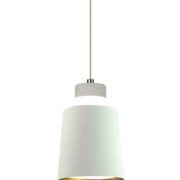 VISEČA LED SVETILKA fi 120 mm 7W BELA ALI ZLATA