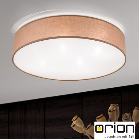 stropne-tekstilne-svetilke-luči-plafonjere-rjava-tkanina-orion