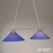 VISEČA SVETILKA ARTDESIGN 660 mm E27 2X75W V ŠTIRIH BARVAH