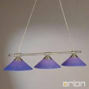 VISEČA SVETILKA ARTDESIGN 660 mm E14 3X40W V ŠTIRIH BARVAH