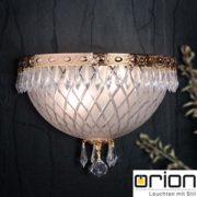 KRISTALNA STENSKA SVETILKA EMPIRE E14 2X40W V TREH BARVAH
