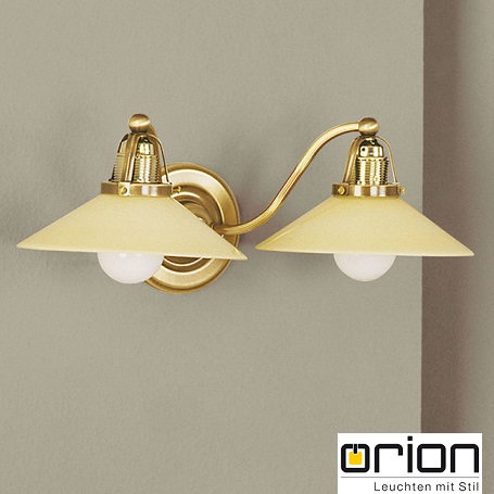 stenska-dvojna-klasična-svetilka-orion-šampanjska