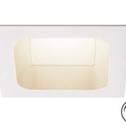 VGRADNA ZATEMNILNA LED SVETILKA VERLUX 135×135 mm 22W 3000K