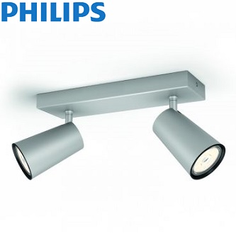 dvojni-led-spot-reflektor-philips-3000k-sivi