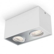 ZATEMNILNI LED REFLEKTOR BOX 202X102 mm 2X4,5W 3000K DO 2200K BELI ALI ČRNI