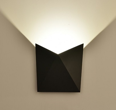 zunanja-stenska-led-svetilka-ip65-črna